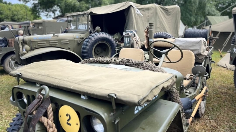 Le convoi « Artois libéré » dans les rues de Lillers. Le convoi militaire « Il était une fois le Pas-de-Calais libéré », fera escale à Lillers