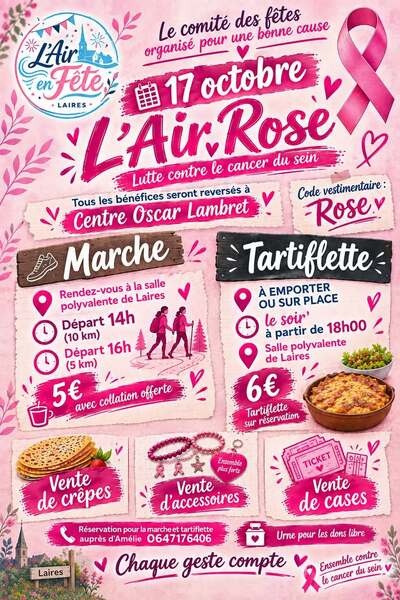 Des randonnées et un repas pour le 17 octobre à Laires