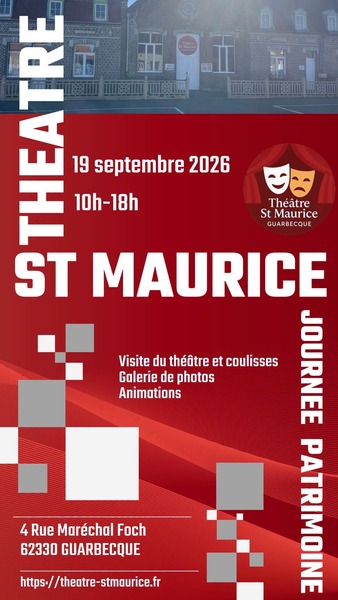 Le Théatre saint Maurice de Guarbecque vous ouvre ses portes ce samedi 19 septembre