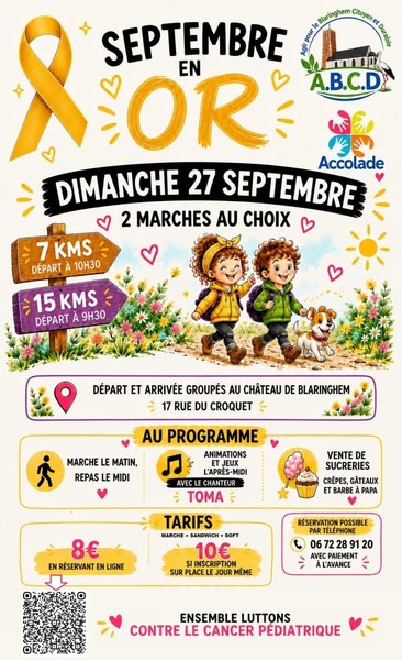 Deux randonnées au départ de la commune de Blaringhem ce dimanche 27 septembre