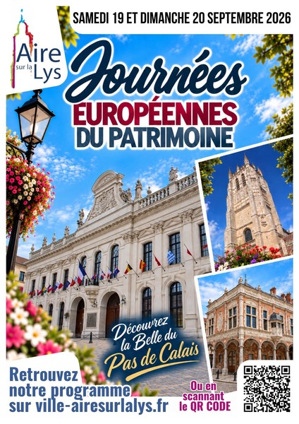 Les journées du patrimoine à Aire sur la Lys