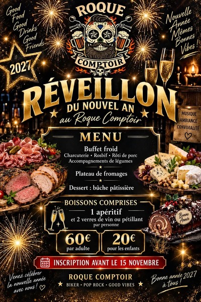 La nouvelle année au Roque comptoir de Roquetoire