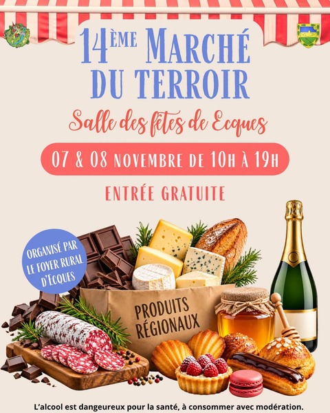 14éme édition du marché artisanal d'Ecques ces samedi 7 et dimanche 8 novembre