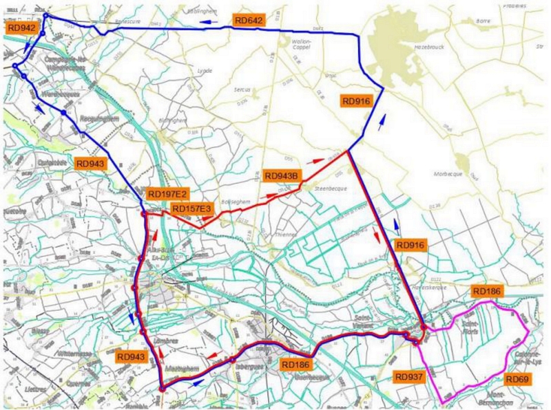 Le département du Pas De Calais proposera trois itinéraires de dévition Le département du Pas De Calais proposera trois itinéraires de dévition