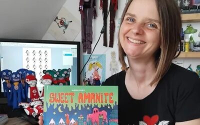 Vanessa publie sa première BD depuis la commune de Wittes