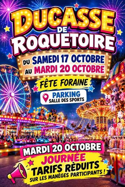 La ducasse du village de Roquetoire est arrivée