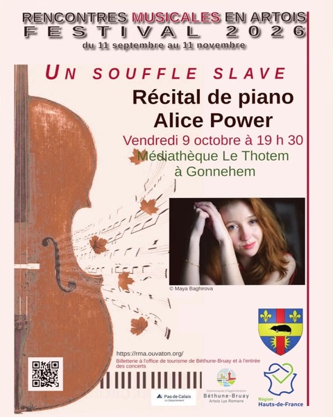 Un souffle Slave ce vendredi 9 octobre à Gonnehem