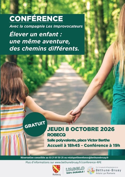 Une conférence, élever un enfant, une même aventure, des chemins différents