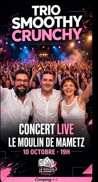 Un concert au camping du moulin de Mametz ce samedi 10 octobre au soir