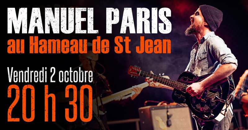 Manuel Paris au hameau de Saint Jean à Saint Augustin ce vendredi 2 octobre